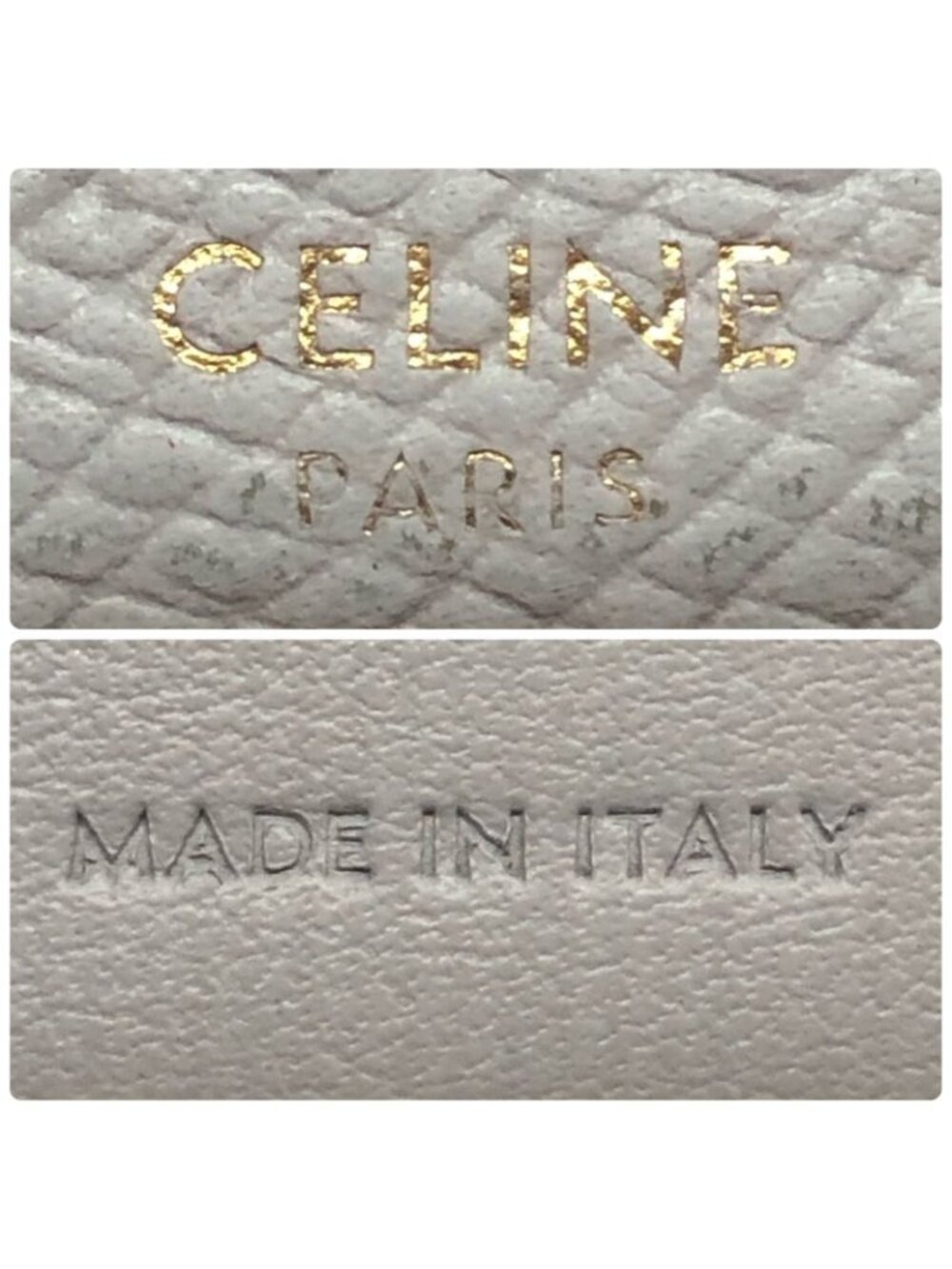 Celine Trifold Wallet Compact Card Billfold Coin - Picture 14 of 15